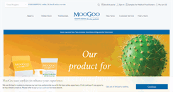 Desktop Screenshot of moogooskincare.co.uk